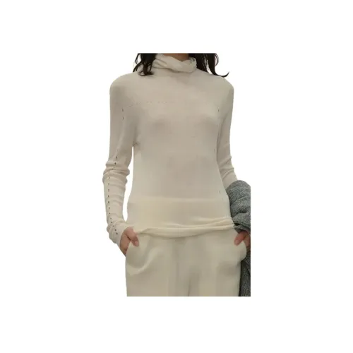SWAYING KNIT Белый Женские Свитеры