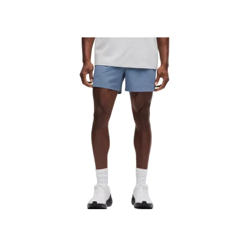 lululemon License to Train Повседневные шорты 5' Мужской Вымытый деним