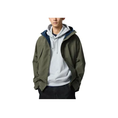 UNIQLO Куртки и Пальто Унисекс Оливковый