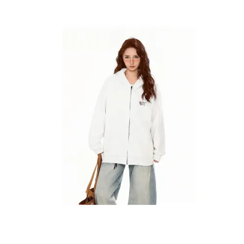 BVODE Белый Серый Женский Свитшот