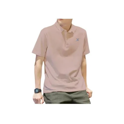 XTEP Milk Tea Beige Men's Polo