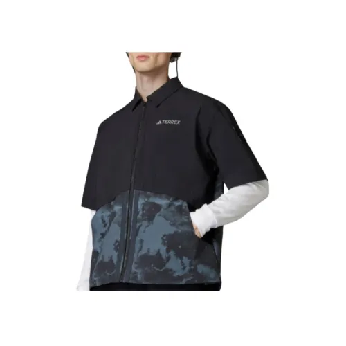 Adidas Мужские Черные Рубашки