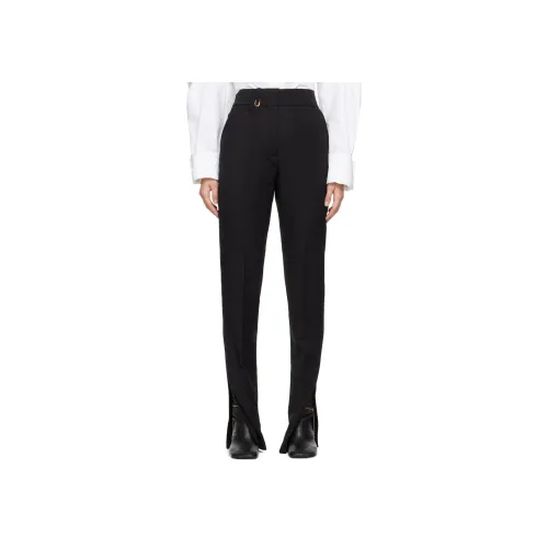 Jacquemus Черные Женские Повседневные Брюки