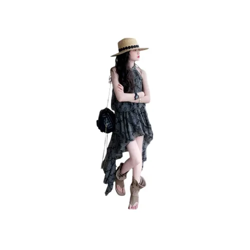 TONYBEAR Винтаж Пляжное платье с ласточкиным хвостом для малышей