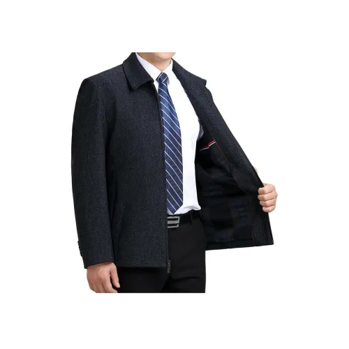 DKRVT Черный Серый [Упаковка] Мужские Куртки