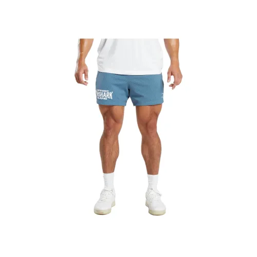GYMSHARK Бирюзовый Мужские спортивные шорты