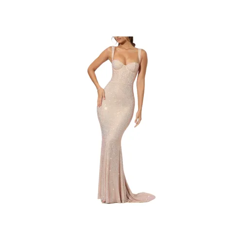 OH POLLY Idalia Evening Платье Женское Шампанское Шампанское