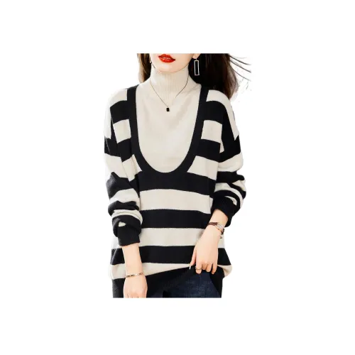 Mokana Свитер Женский Черный Белый