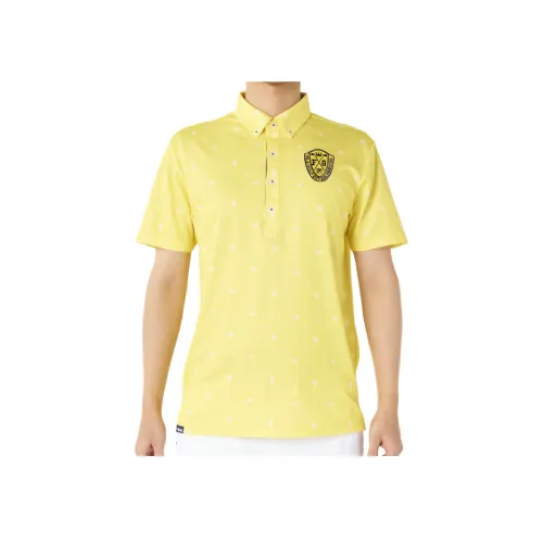 FILA GOLF серия Желтый Мужская Гольф Одежда