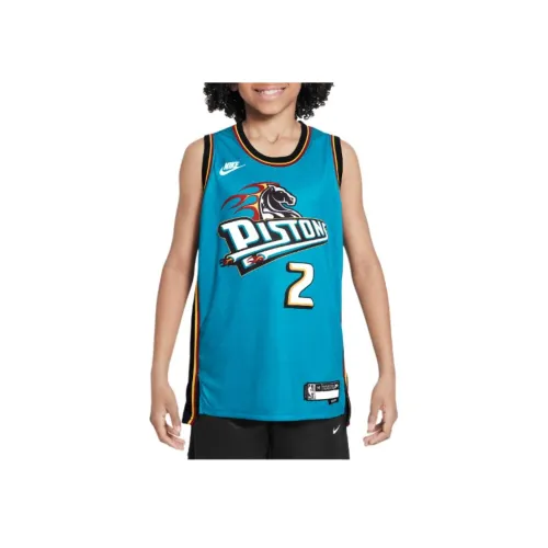 Nike x NBA Детская баскетбольная футболка синий для подростков