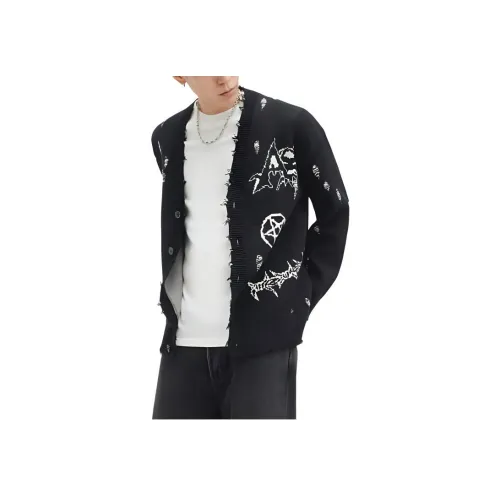 ALLSAINTS Черный Мужской Трикотаж
