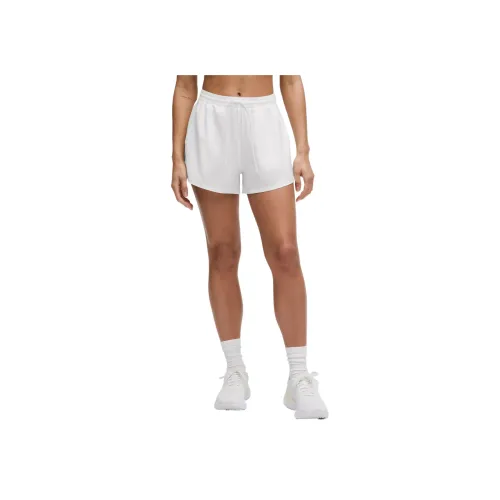 lululemon HIGH RISE Белый/WHT Женские спортивные шорты