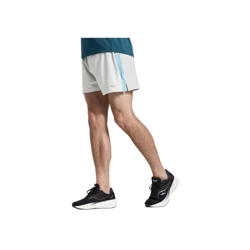 Saucony Outpace 3' Короткие Повседневные Шорты Мужские Белые