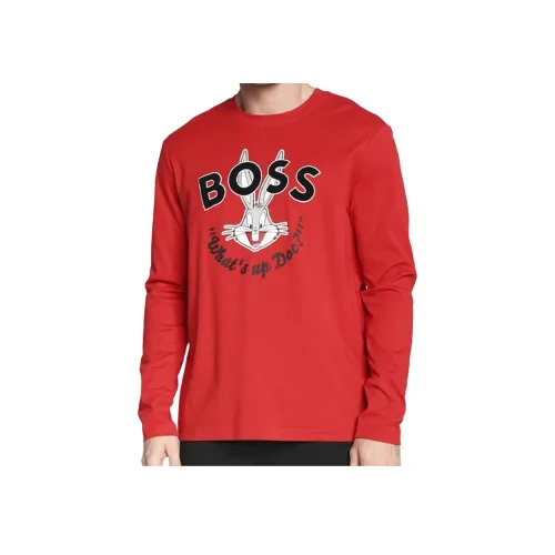Hugo Boss HUGO BOSS X LOONEY TUNES SS23 Ярко-красные мужские футболки T