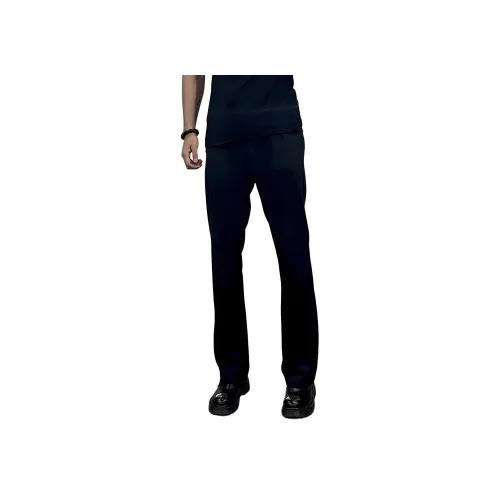 XUBAIHUO Черные унисекс костюмные брюки