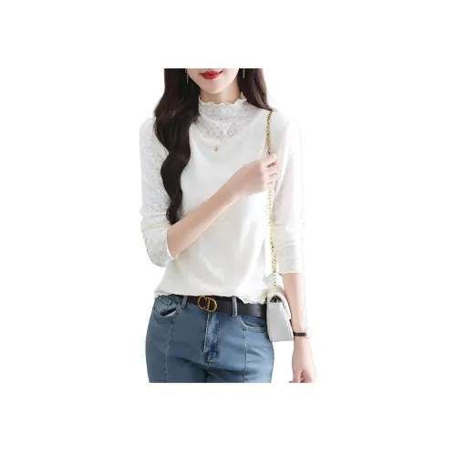 Mo Han Yi Mei Трикотаж Женский Бежевый