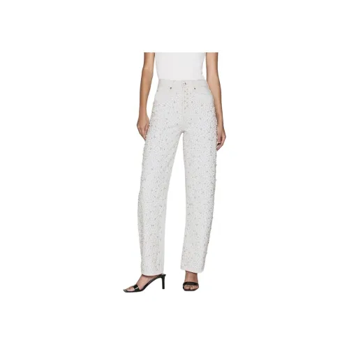 Рамка Белый Женские Джинсы