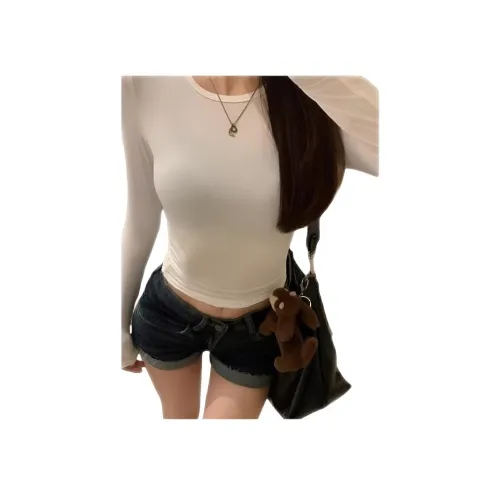 TONYBEAR Голубо-серые Женские Джинсовые Шорты