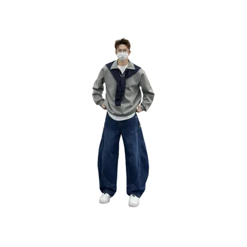 Kung Fu Snake Серый Унисекс Свитшоты