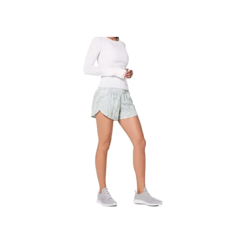 lululemon Tracker Спортивные шорты Женские Белые С принтом