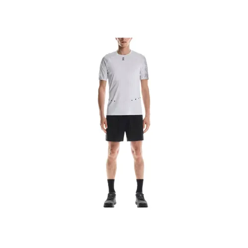 On Ультра Белый/Железо Мужская Футболка