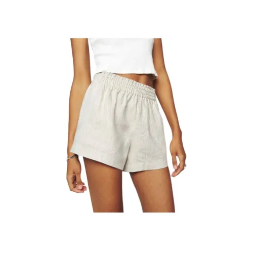 REFORMATION Mila Linen Short Casual Shorts Women's
