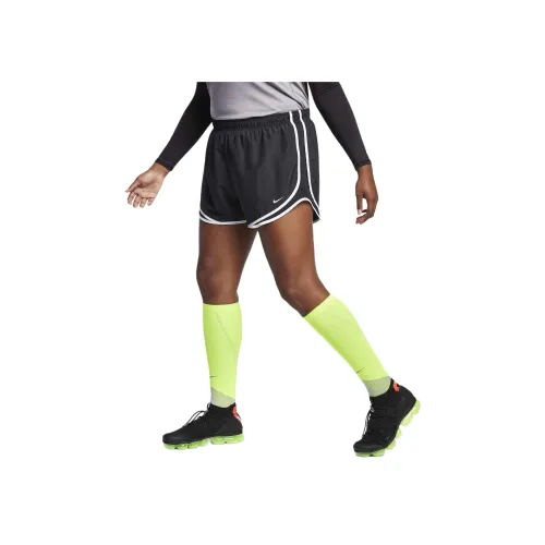 nike Tempo Повседневные шорты Женские Черный Черный Белый Волчий серый