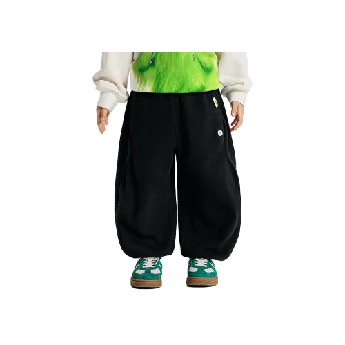 Woobaby Брюки SS25 Children Возраст 3-7 лет Чисто черный