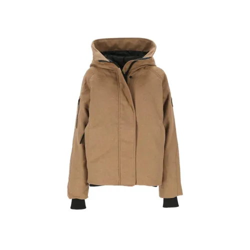 Canada Goose Everleigh Series Куртки Пальто Pilot Куртка Женские CAMEL
