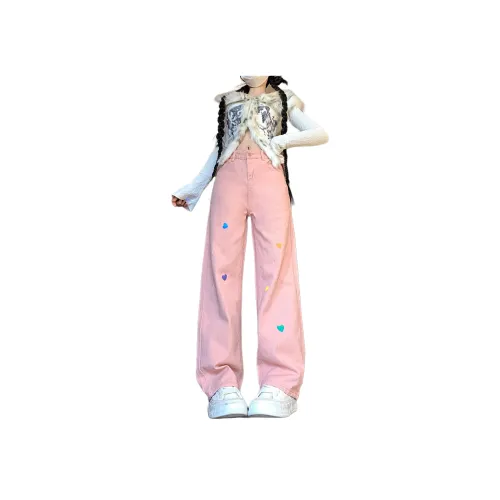 MINETTE Розовые Женские Джинсы