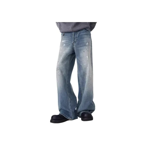 S.k. Manor Hill Синие Унисекс Джинсы