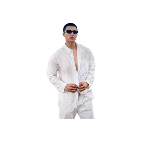 GY.VG Белый Унисекс Рубашки