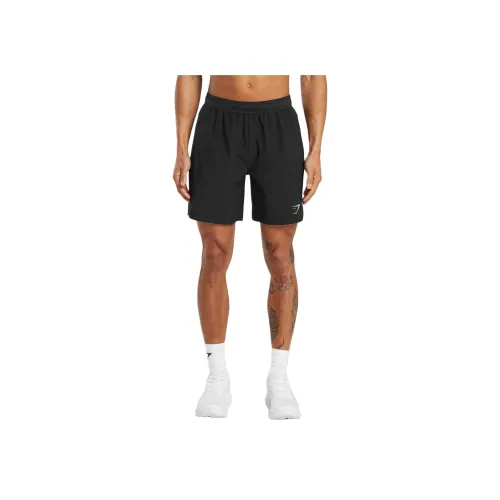 GYMSHARK Черные Мужские Повседневные Шорты