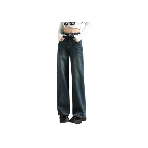 Tonlion Blue Women's Jeans Тонлион Синий Женские Джинсы