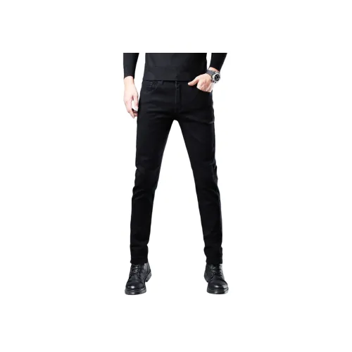 PANDA ADEVIL Черные Мужские Джинсы