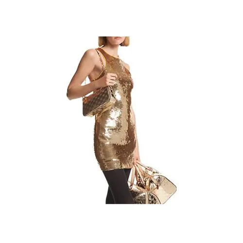 MICHAEL KORS Slip Платье Женское Золотое