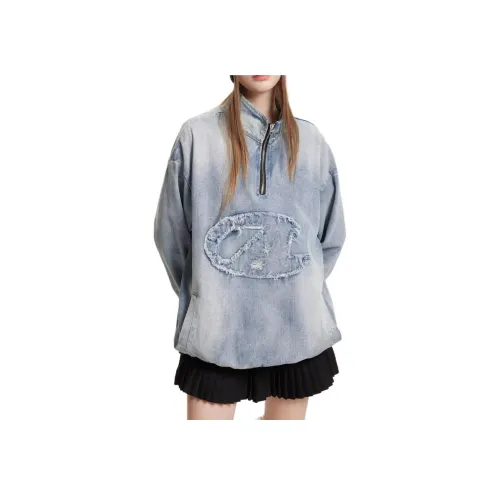 SRCG Синий Женский Свитшот