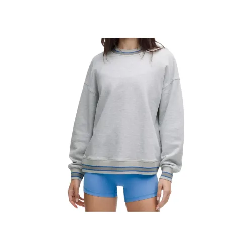 lululemon Perfectly Oversized Свитшот Женские Ultimate Светло-серый Heathered Ядерный Ultra Light GREY Pool Вечеринка