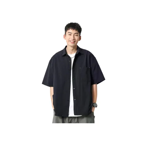 MISULI Мужские черные рубашки