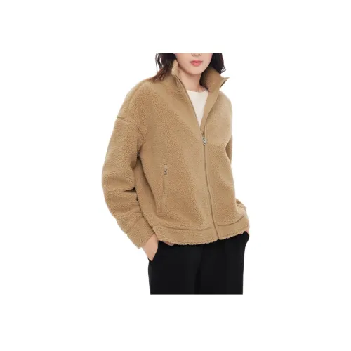 AIGLE Ротанг Абрикос Женские Бархатные Куртки
