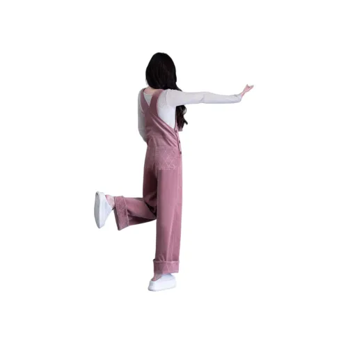 You cow me pants Резиновый розовый Женские Комбинезоны