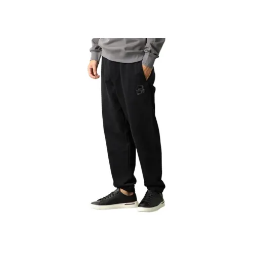 Hugo Boss Вязаные Спортивные Штаны Мужские Черные