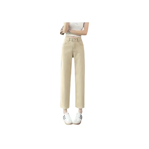 SITOL Хаки Женские Повседневные Брюки