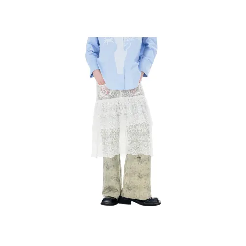 Apriority Clothing Повседневные брюки Унисекс Белый