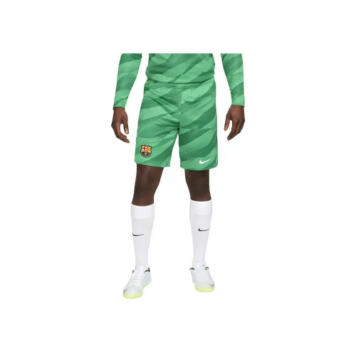 nike F.C. Барселона Stadium Goalkeeper Футбол Низ Мужской Павлиний зеленый