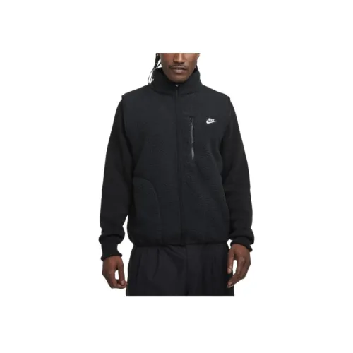 nike Куртки и Пальто Мужской Черный