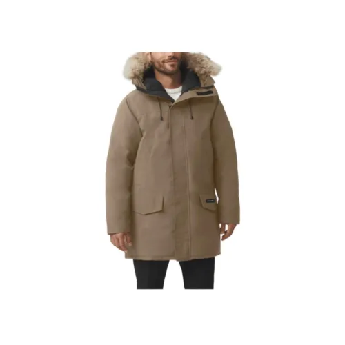 Canada Goose пуховик PARKA пальто мужской песочный коричневый