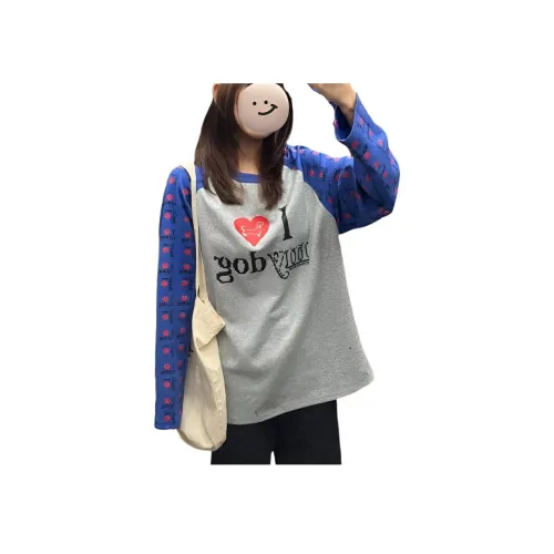 Mu Xiao Xin Серые Женские T-рубашки