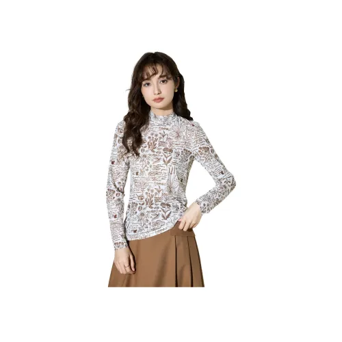 SMEN T Рубашка Женская Многоцветная