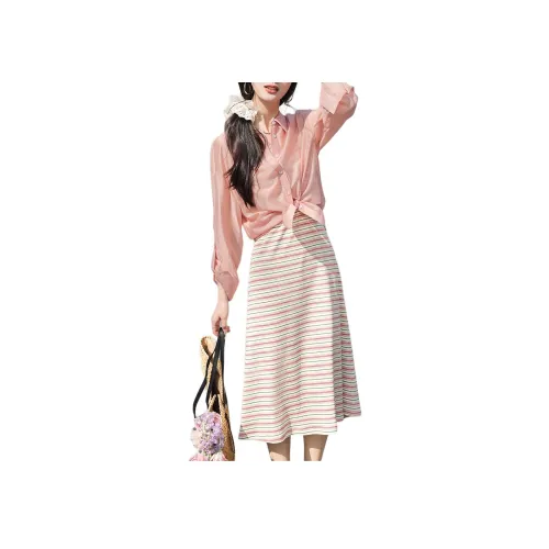 Like the age of water Комплект с юбкой Женские